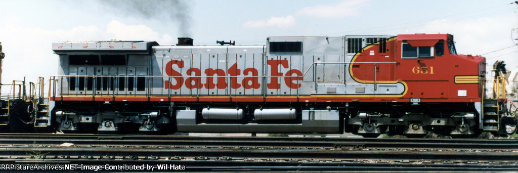 Santa Fe C44-9W 651